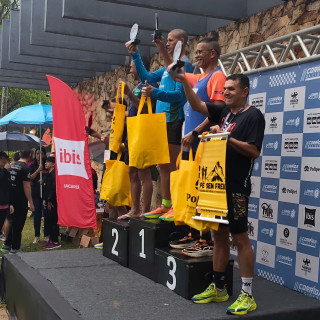 Corrida da igreja da cidade